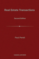 Cover of Real Estate Transactions, Second Edition, Formerly titled: Lectures in Real Estate Transactions, Hardbound book