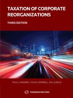 Cover of Taxation of Corporate Reorganizations, 3rd Edition