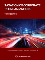 Cover of Taxation of Corporate Reorganizations, 3rd Edition