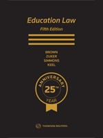 Cover of Education Law, 5th Edition