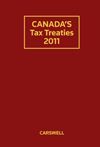 Cover of Canada's Tax Treaties 2011, Softbound book