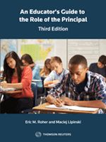 Cover of An Educator's Guide to the Role of the Principal, Third Edition, Softbound book