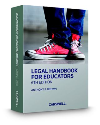 Cover of Legal Handbook for Educators, 6th