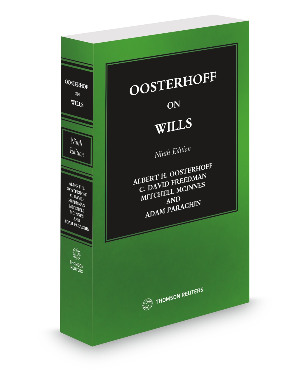 Cover of Oosterhoff on Wills, Ninth Edition, Print and ProView eBook