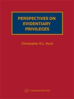 Cover of Perspectives on Evidentiary Privileges, Print and ProView eBook