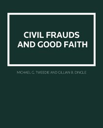 Cover of Civil Frauds and Good Faith, Softbound book
