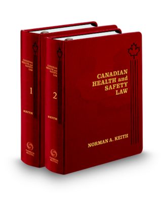 Cover of Canadian Health and Safety Law