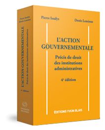Couverture L'action gouvernementale, 4e edition