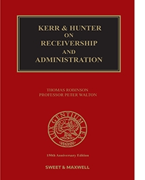 Cover of Kerr And Hunter On Receivership And Administration, 21st Edition