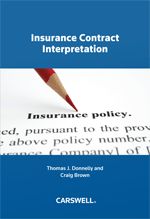 Cover of Insurance Contract Interpretation, Softbound book