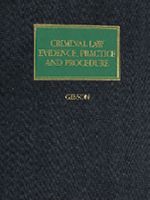 Cover of Criminal Law Evidence, Practice and Procedure, Binder/looseleaf, Subscription