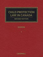 Cover of Child Protection Law in Canada, Second Edition Binder/looseleaf Subscription