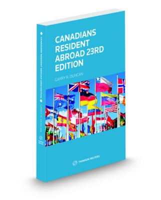 Cover of Canadians Resident Abroad, 23rd Edition