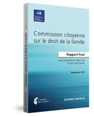 Couverture Commission citoyenne sur le droit de la famille - Rapport final