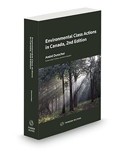 Cover of Environmental Class Actions in Canada, 2nd Edition