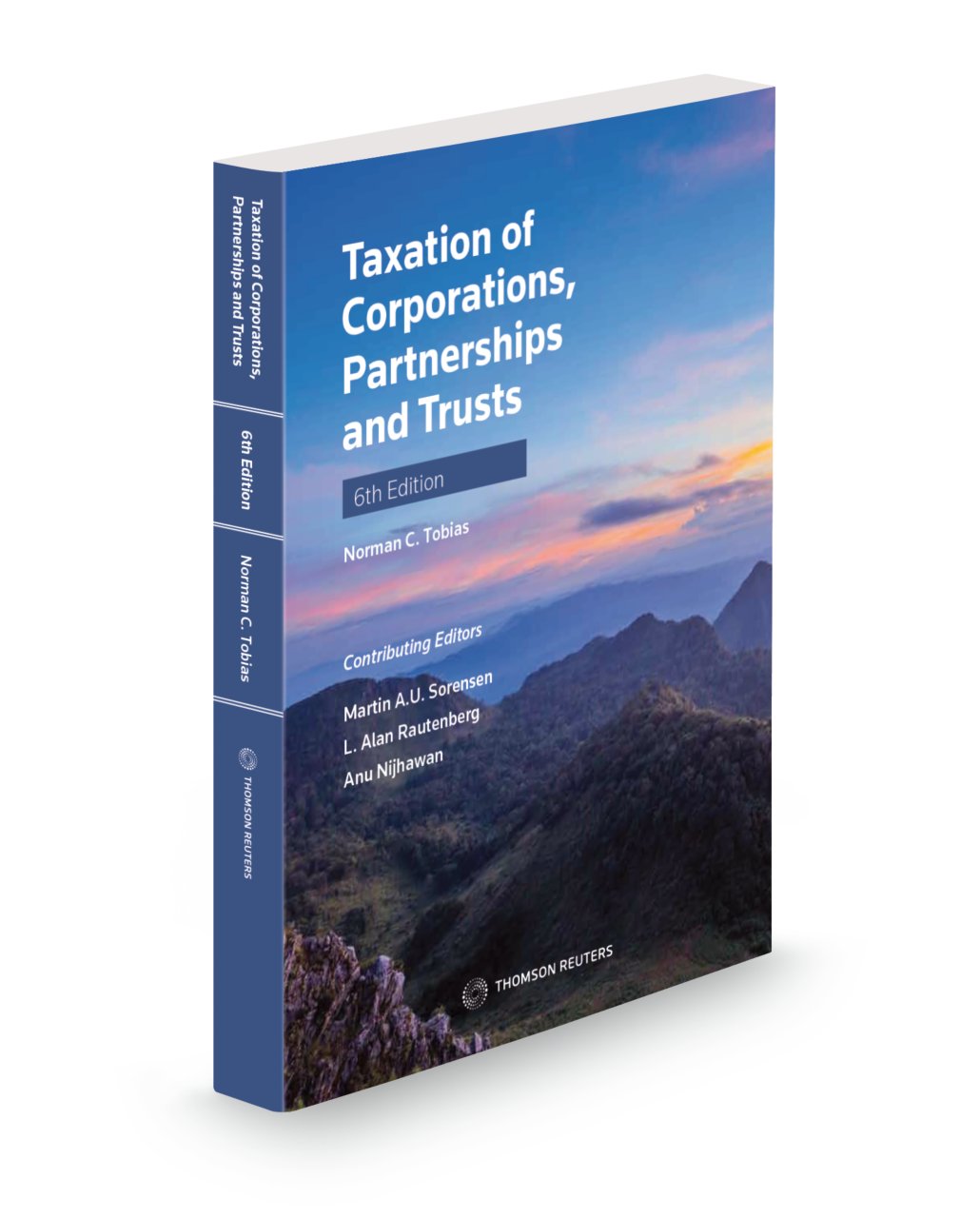 Cover of Taxation of Corporations, Partnerships and Trusts, 6th Edition, Softbound book