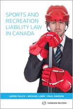 Cover of Sports and Recreation Liability Law in Canada