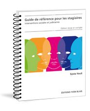 Couverture Guide de reference pour les stagiaires - Interventions sociales et judiciaires