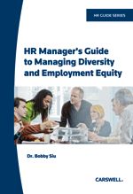Cover of HR Manager's Guide to Managing Diversity and Employment Equity, Softbound book and CD-ROM
