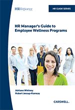 Cover of HR Manager's Guide to Employee Wellness Programs, Softbound book