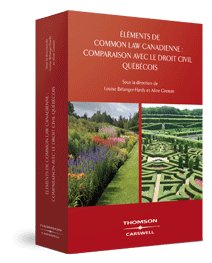 Couverture elements de common law canadienne : comparaison avec le droit civil quebecois