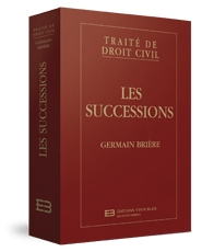 Couverture Les successions - Collection Traite de droit civil