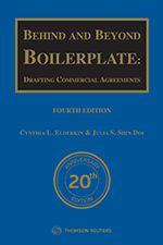 Cover of Behind and Beyond Boilerplate: Drafting Commercial Agreements, Fourth Edition, Hardbound book