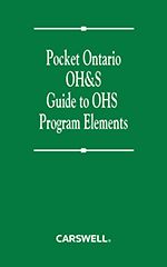 Cover of Pocket Ontario OH&S Guide to OHS Program Elements, Softbound book