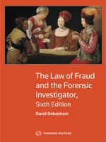 Cover of The Law of Fraud and the Forensic Investigator, Sixth Edition, Softbound book