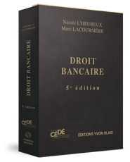 Couverture Droit bancaire, 5e edition