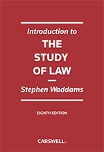 Cover of Introduction to the Study of Law, 8th Edition, Softbound book