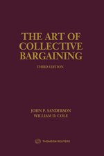 Cover of The Art of Collective Bargaining, Third Edition, Softbound book