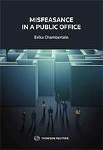 Cover of Misfeasance in a Public Office, Softbound book