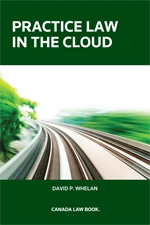 Cover of Practice Law in the Cloud, Softbound book