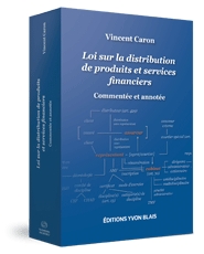 Couverture Loi sur la distribution de produits et services financiers - Commentee et annotee