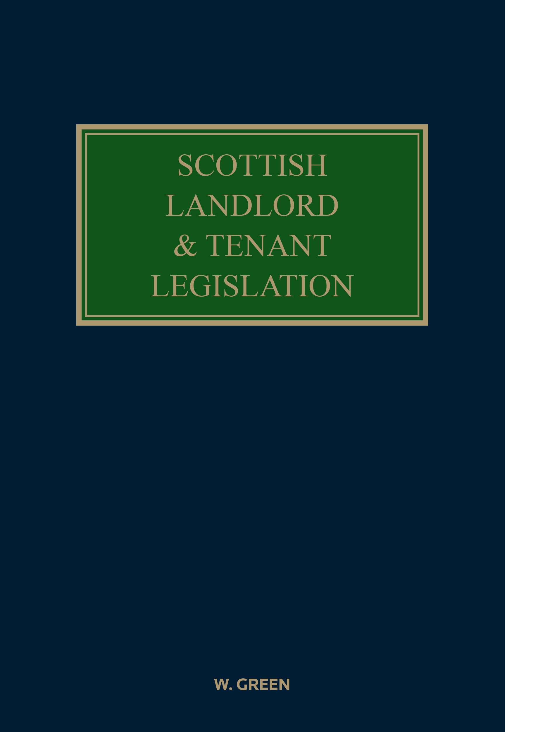 Cover of Scottish Landlord and Tenant Legislation
