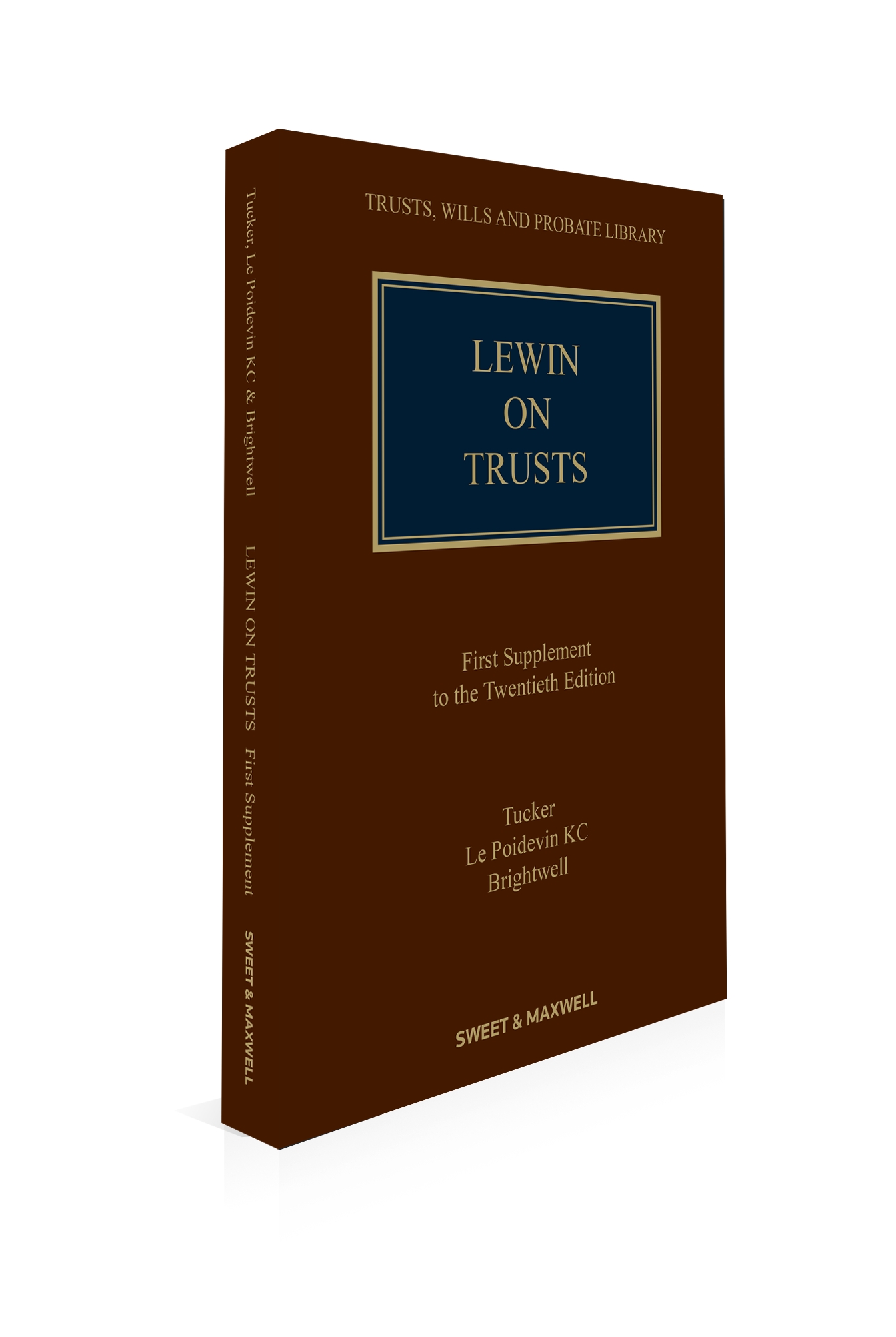Cover of Lewin on Trusts, 20th Edition, 1st Supplement