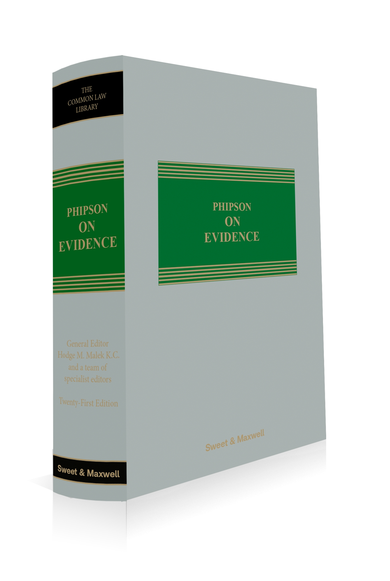 Cover of Phipson on Evidence, 20th Edition, Mainwork and supplement