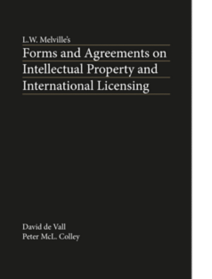 Forms and Agreements On Intellectual Property and International Licensing