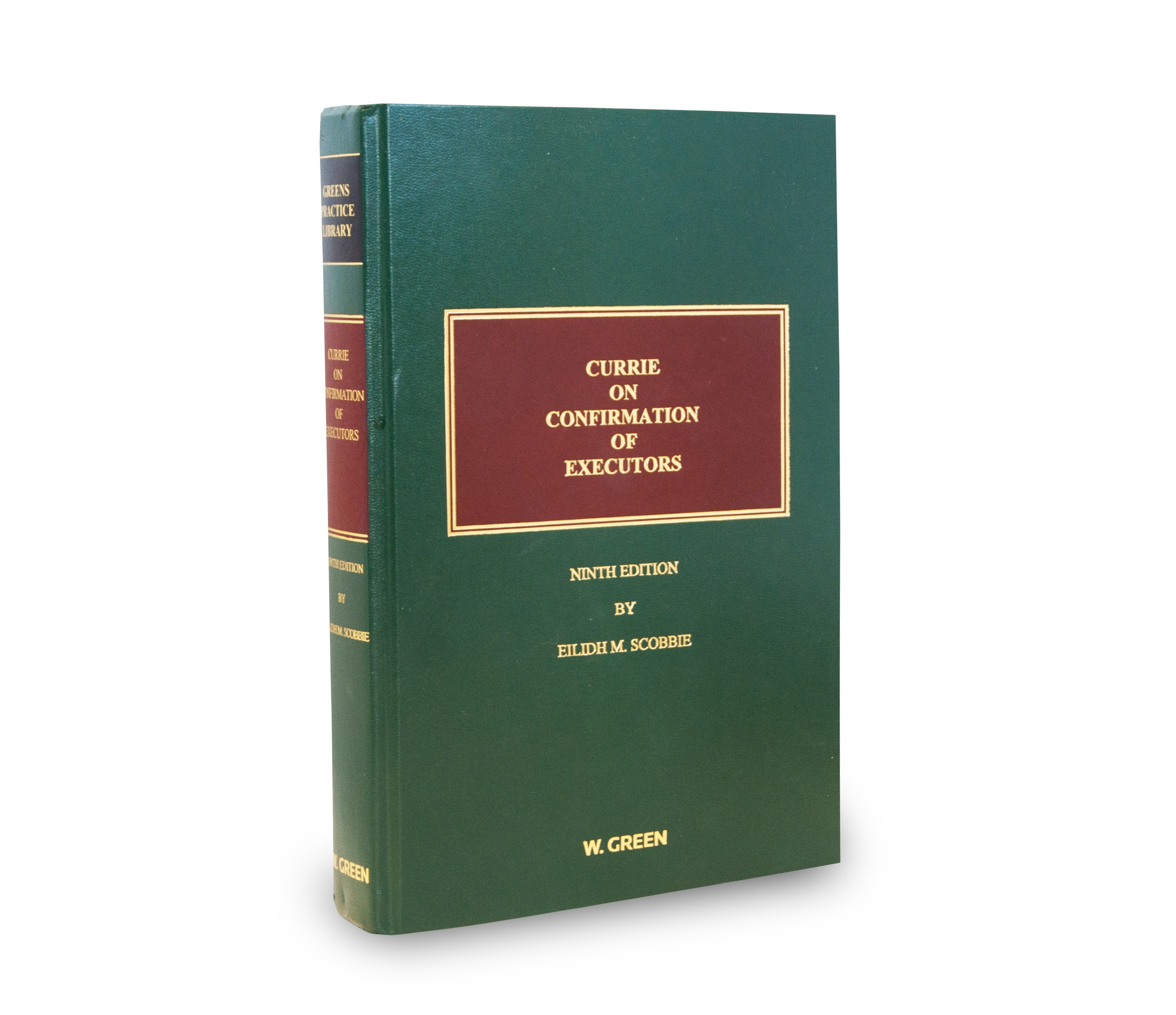 Cover of Currie on Confirmation of Executors. 9th Edition