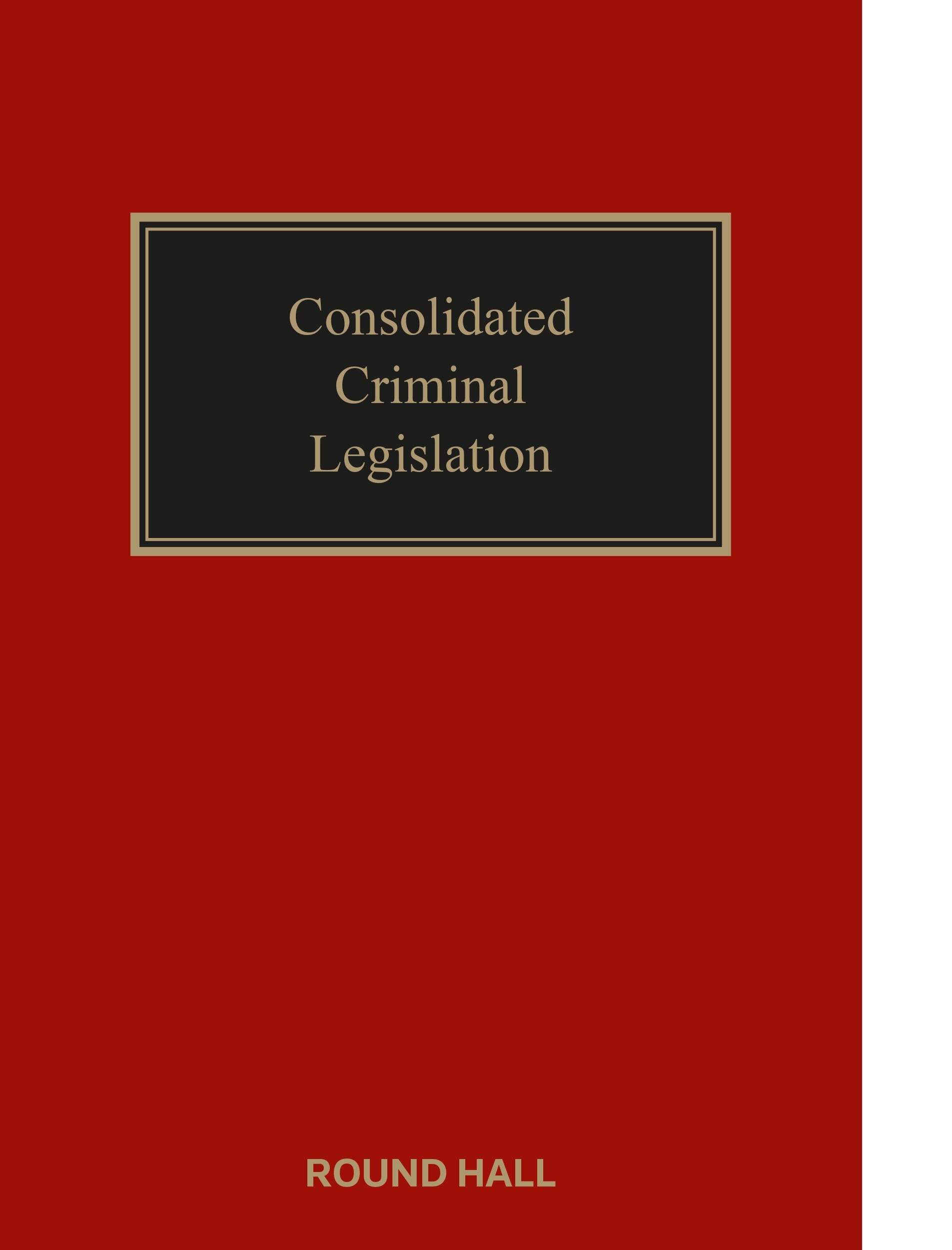 Cover of Consolidated Criminal Legislation