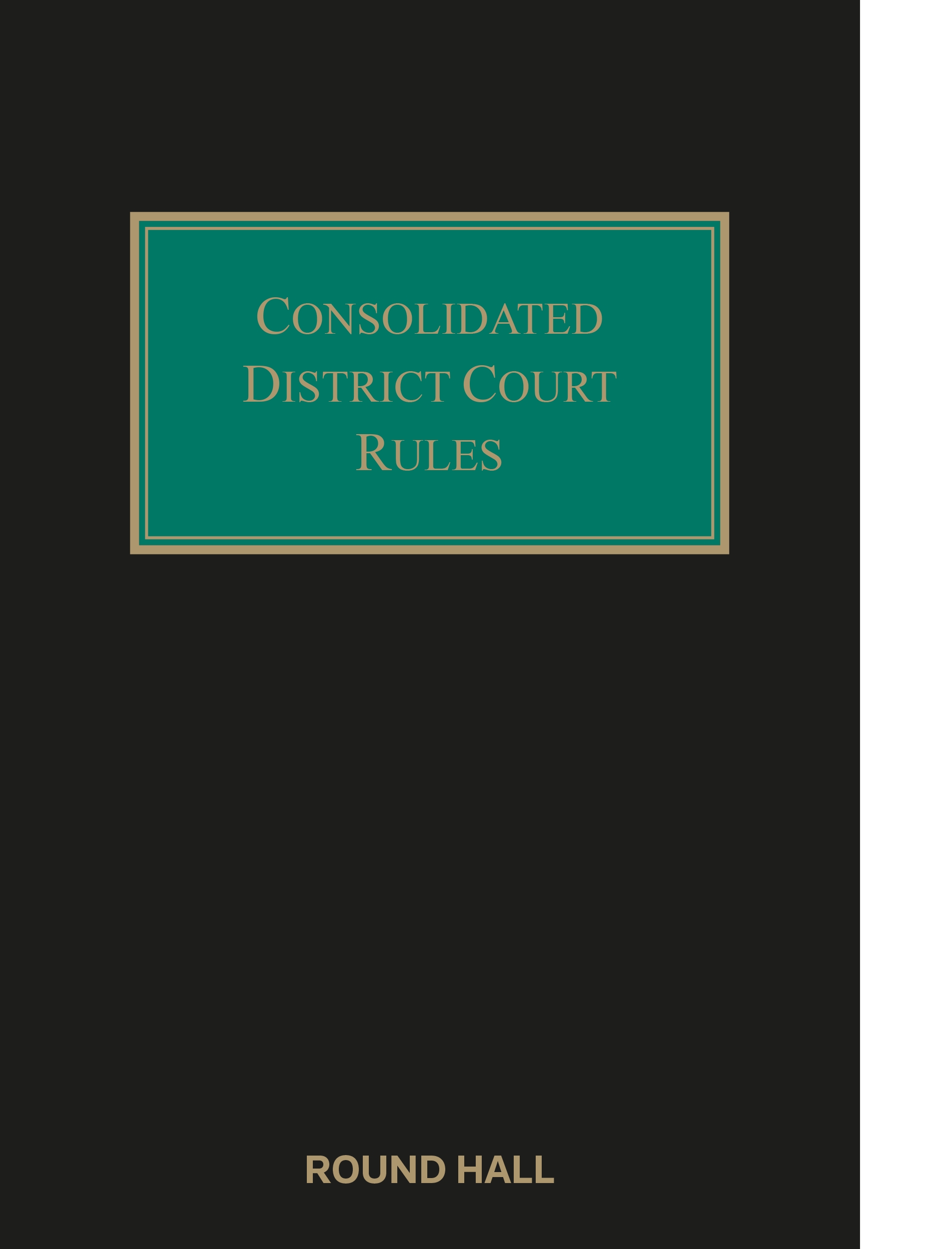 Cover of Consolidated District Court Rules
