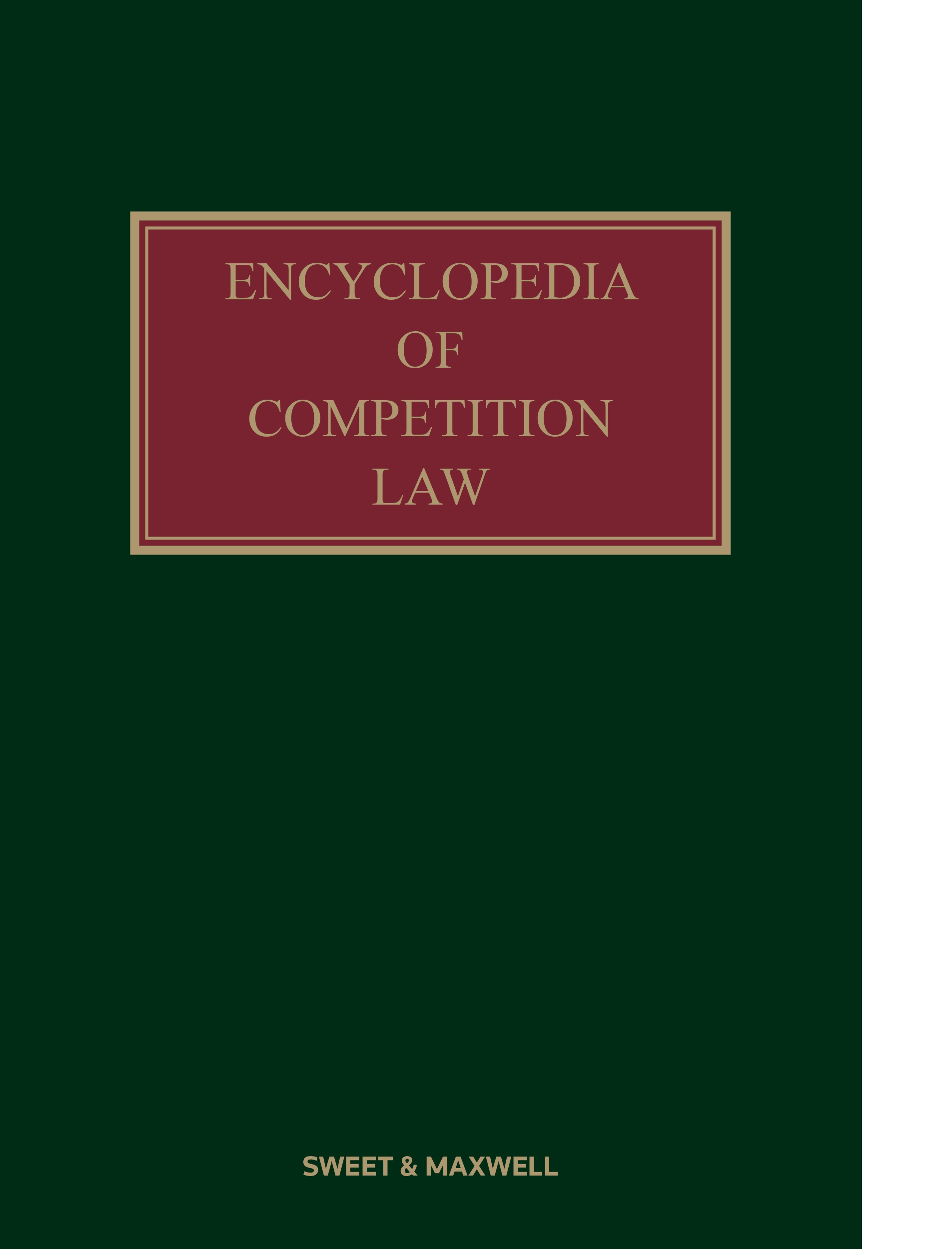 Cover of Encyclopedia of Competition Law
