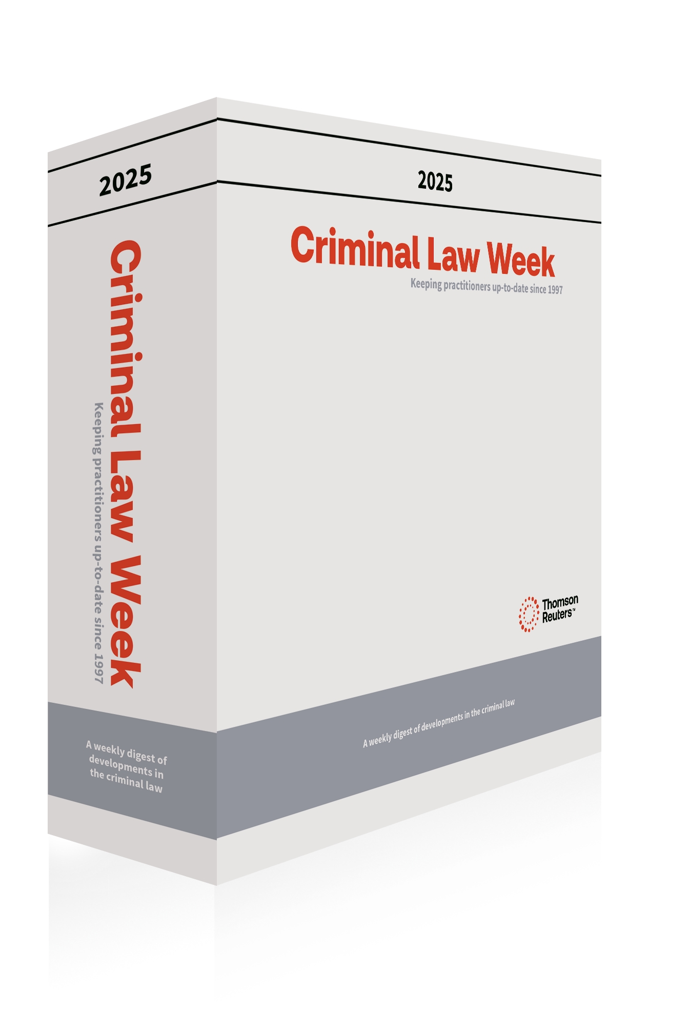 Cover of Criminal Law Week