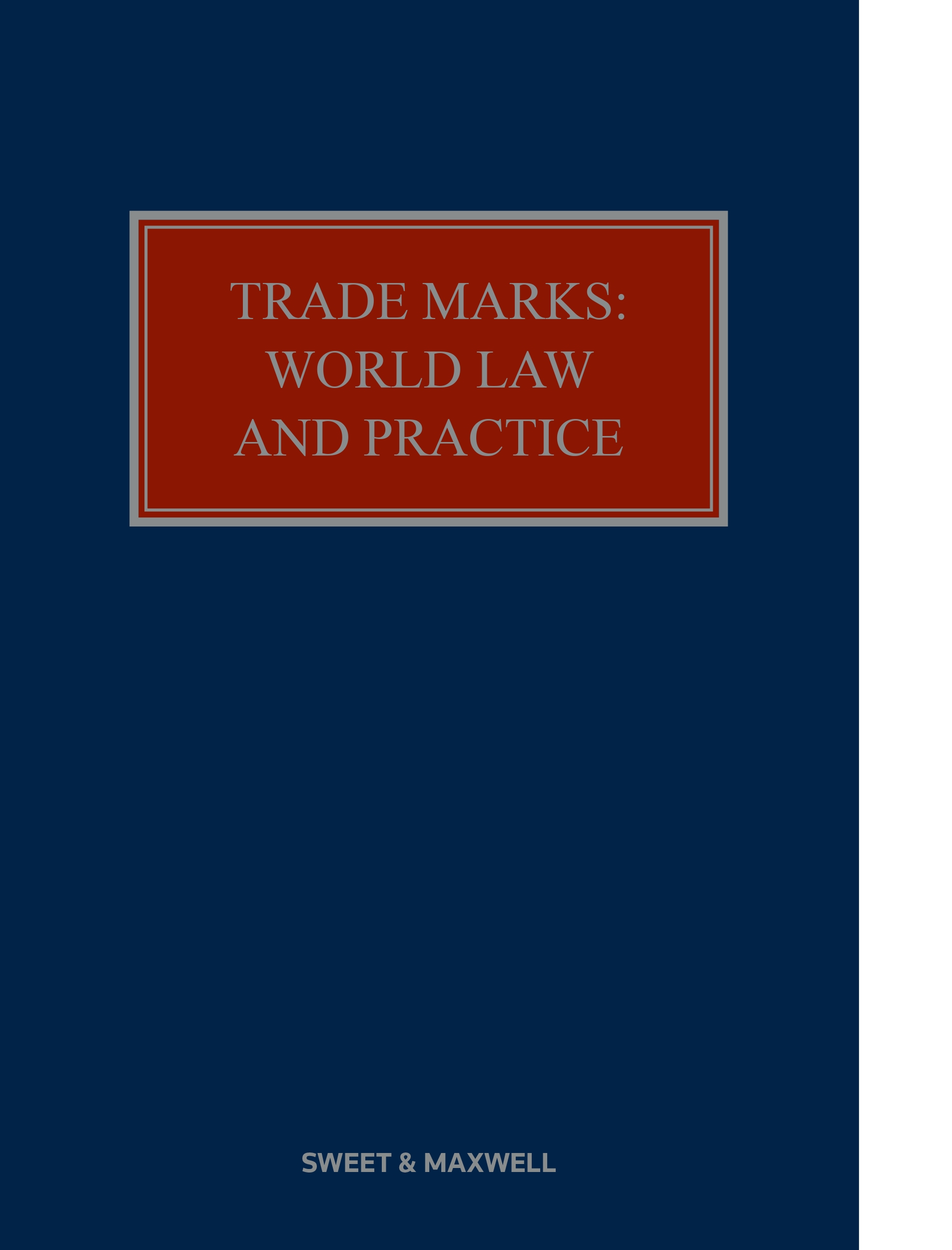 Cover of Trade Marks, Trade Names and Unfair Competition