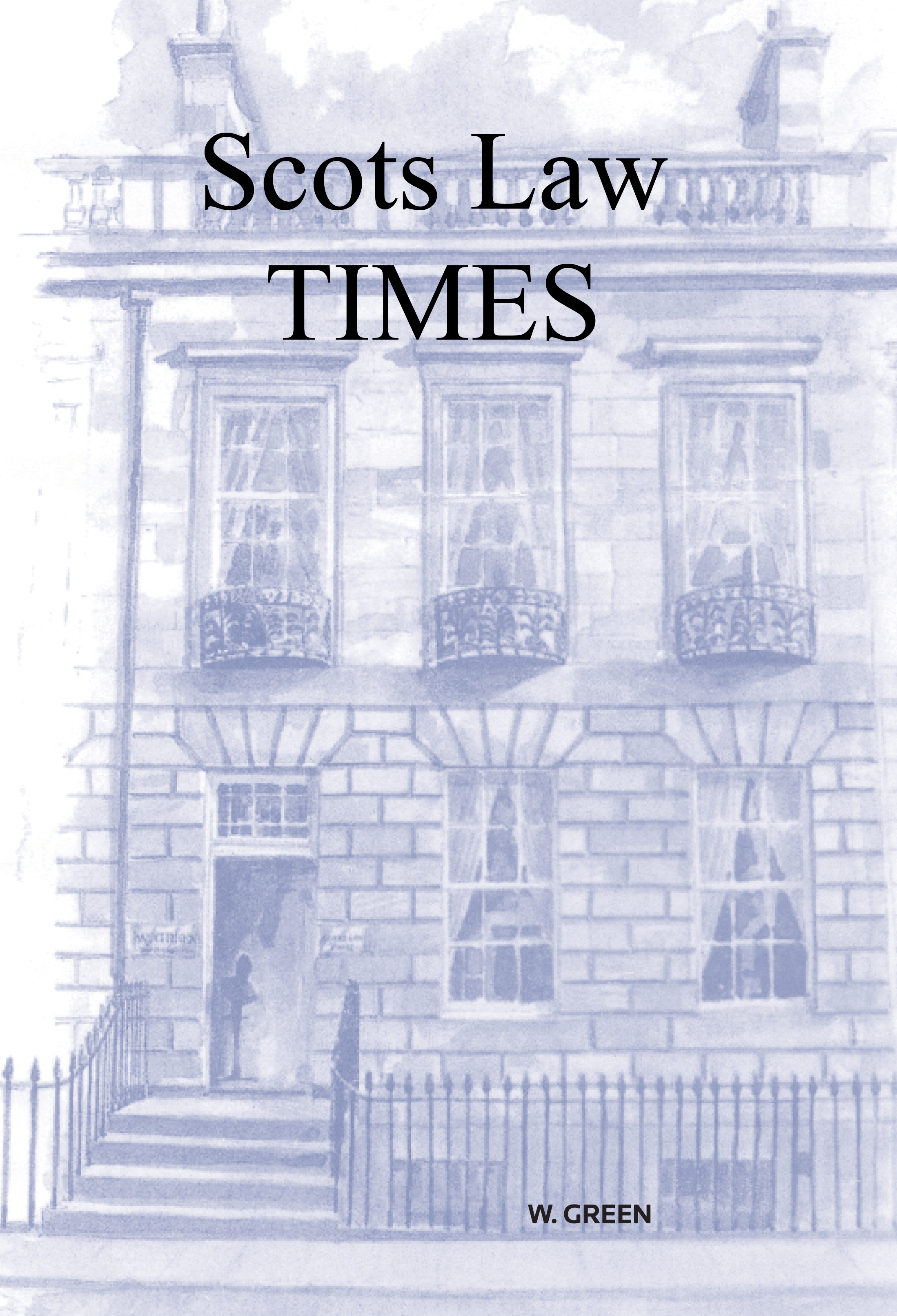 Cover of Scots Law Times