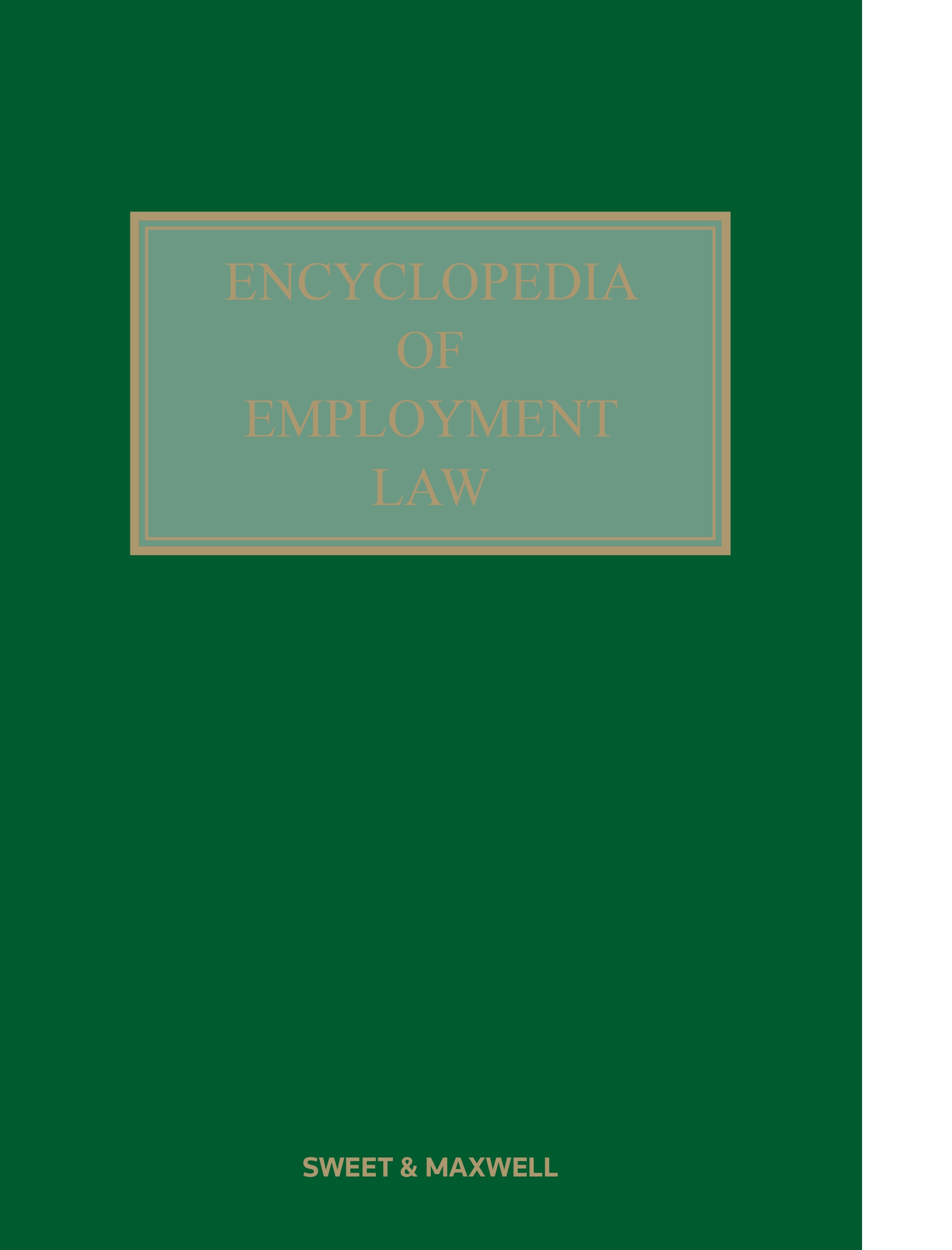 Cover of Sweet & Maxwell's Encyclopedia of Employment Law