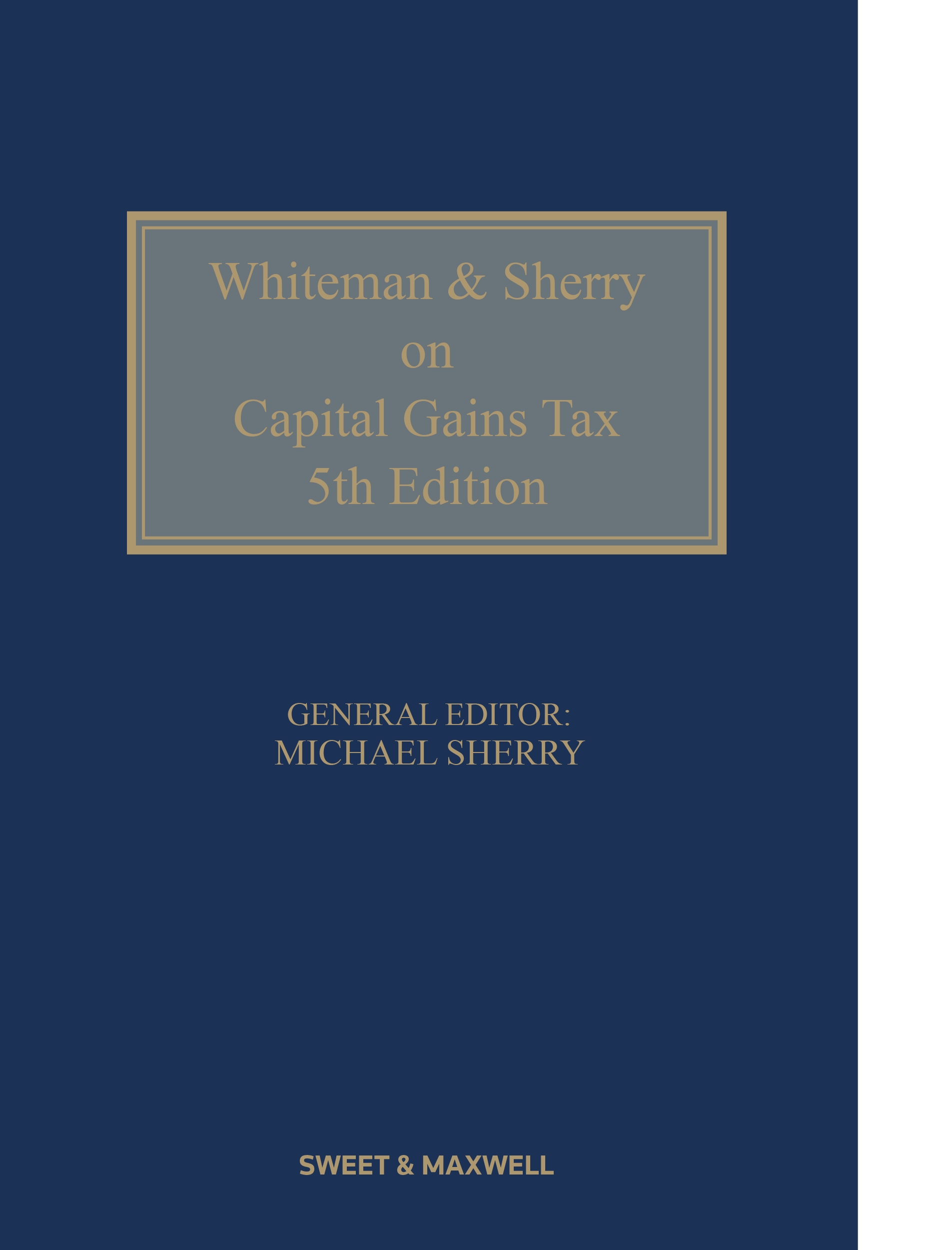 Cover of Whiteman and Sherry on Capital Gains Tax