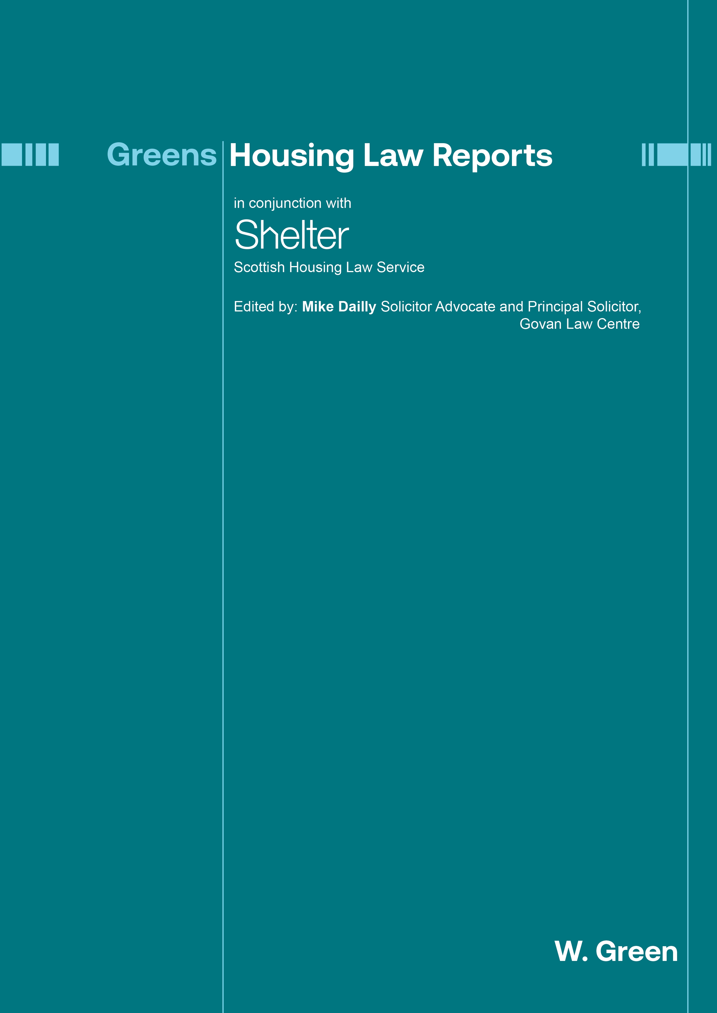 Cover of Greens Housing Law Reports
