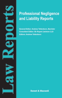 Professional Negligence and Liability Reports
